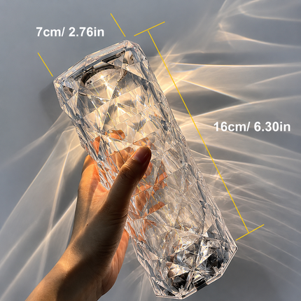 CrystalGlow Lamp