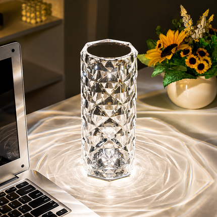 CrystalGlow Lamp