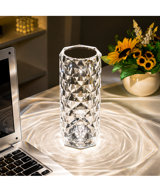CrystalGlow Lamp