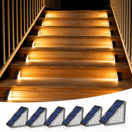 StepGlow Solar Stair Lights