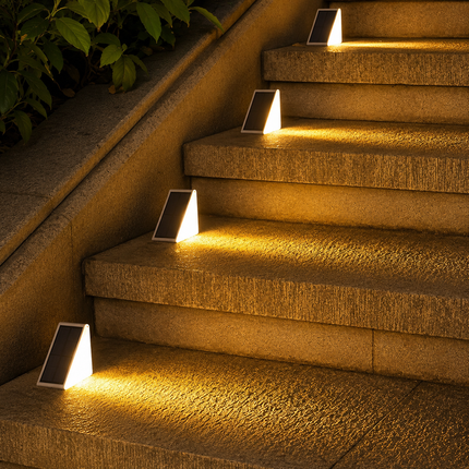 StepGlow Solar Stair Lights