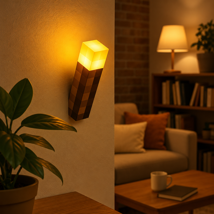 MinePixelGlow™ Torch Light