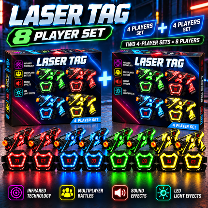 LaserGlow™ Laser Tag Battle Set