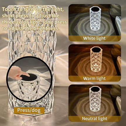 CrystalGlow Lamp