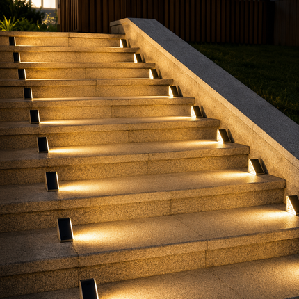 StepGlow Solar Stair Lights
