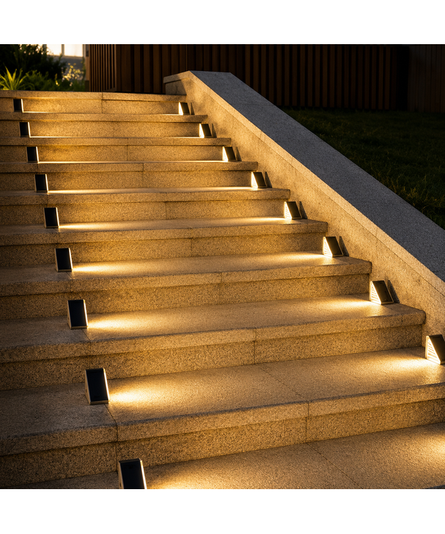 StepGlow Solar Stair Lights