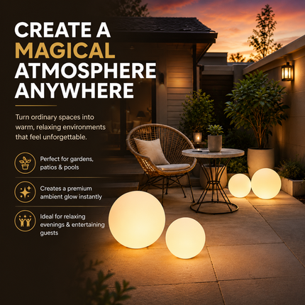 LunaGlow Garden Sphere