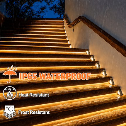 StepGlow Solar Stair Lights