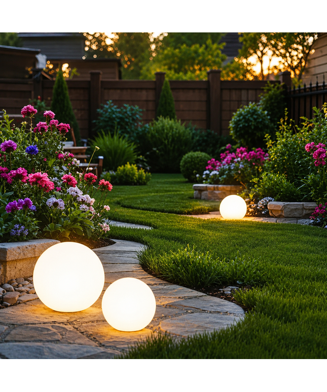 LunaGlow Garden Sphere